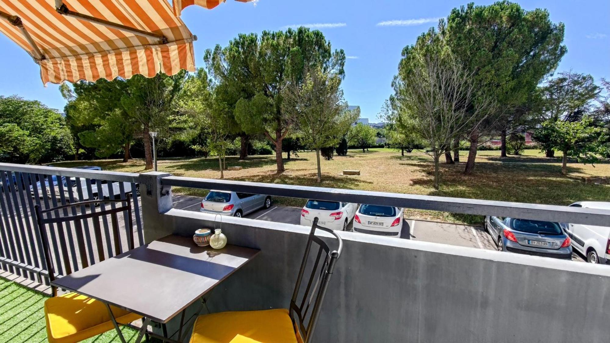Studio Soleil et Verdure - Montpellier Celleneuve Esterno foto